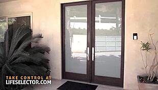 Kinky redhead Lauren Phillips fucks hard in POV