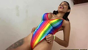 big tits latin hottie mila garcia gets deep throat stuffed