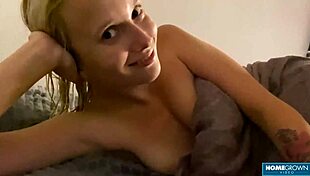 Gorgeous Babe Gets Her Pussy Stretched By A Massive Cock In Various Positions