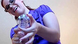 the goddess commands her slave to put on the chastity device
