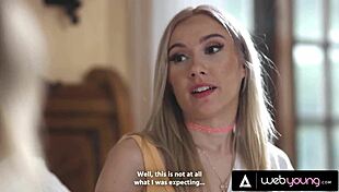 Teen couple jane wilde & melody marks turn cheating game into wild threesome with pretty jazmin luv