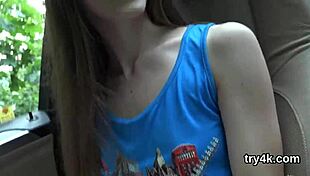 i watch kissable cutie give oral in pov then poke her slim slit