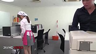 i-i mean, asian office lady chihiro akino gives intense blowjob for hardcore fun