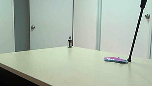 scarlett johnson is doing the anal casting scene. and there are left 3