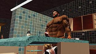 ड्यून ब्राउन की नौकरानी विशाल काले लंड से सबसे लकी महसूस करती है