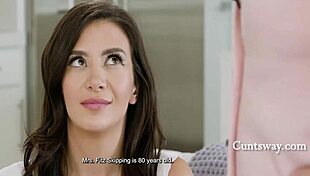 Stepmom sits on stepdaughter's face!