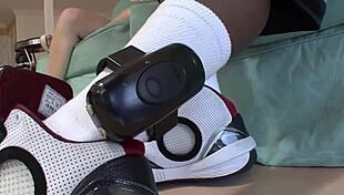 I watch my cute teen step sister get interracial fucking right here