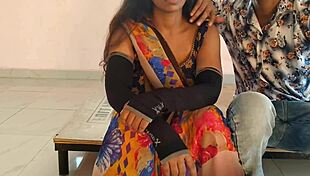 The hot sexy slut wife was sat on the dick and fucked hard by her husband.