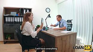 Loan4k Russian Babe Una Fairy Loves To Fuck Strangers On The Office Table