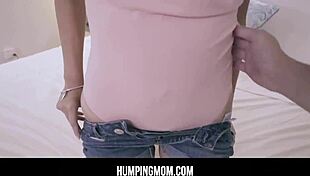 Havana Bleu as Stepmother Handles Stepsons Erection with Handjob and Doggystyle Fucking