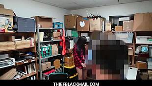 smooth criminal audrey royal fuck two guards to get off free