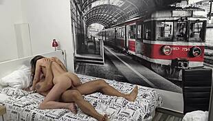 spanish teen 18+ bella rico gets a massage then we fuck in various positions.