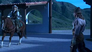 I remember Brooke Ballentyne fucking the hired ranch hand by the fireside outdoors, creampie and all.