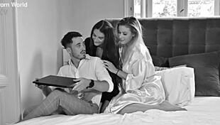 Ria Sunn And Candie Luciani In DP Gangbang!