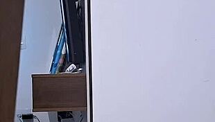 Husband Films Wife Cleaning The Floor With English Subtitles