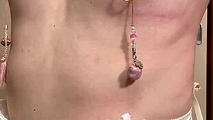 Tennis Club Girl In Embarrassing Underwear And Anal Plug, Nipple Training