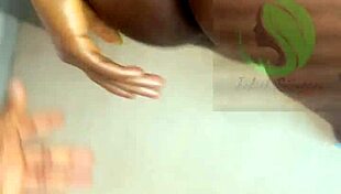 the hottest ebony chef bends over homemade letting you eat her wet big pussy before riding bbc cowgirl