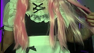 Maid obeys for salary increase, in sexy uniform