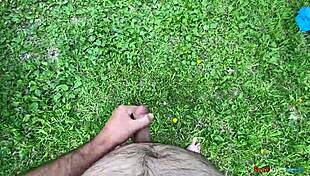 brunette amateur moans during first outdoor masturbation in forest for 2024