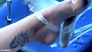 goddess wonders if her pleaser shoes suit jerking off