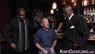 Hey loser hubby, watch babe take big cock for you