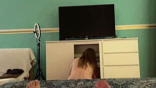 Real Couple Shares Intimate Homemade Moments Leading to Pure Bliss