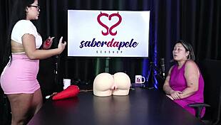 Realistic Ass And Pussy Prosthesis Among Dolls By Luciana Kai At Sexshop Sheer Red