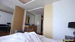 Johntronx morning sex ends with creampie fillin