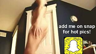 s girl spreads perfect pussy wide on homemade webcam creampie