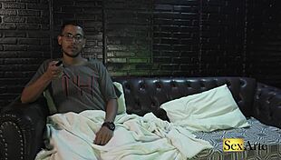 did you see the milf watching porn with a black cock inside?