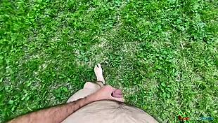 brunette amateur moans during first outdoor masturbation in forest for 2024