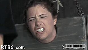 European femdom couple licks balls fucks missionary hard in nasty sadomasochism tale