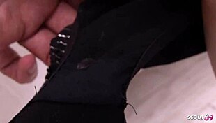 Uncensored JAV Casting Shows Older Guy Engaging in Creampie Sex with Petite Japanese Teen 18+ During Roleplay Interview