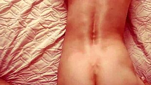 feeling the raw thrill backstage as curvy milf takes homemade anal close-up