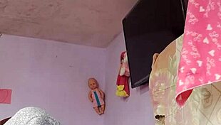 Man, I shot a rich cumshot all alone in my step mother-in-law's room