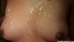 Chubby asian slut gets jizzed on by group in webcam swingers