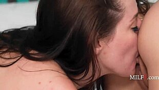 Aubree Valentine and Kelsey Kane got so wet from standing up for each other in lesbian play