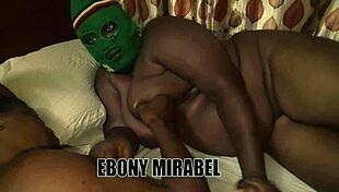 Ebony housewife sneaks out at night craving massive cock she can't handle