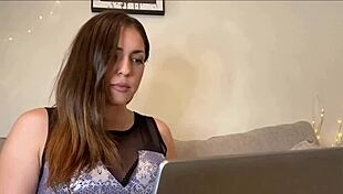 ugh boss lady strips and rams huge dildo deep 😩💦 wet pussy wrecked