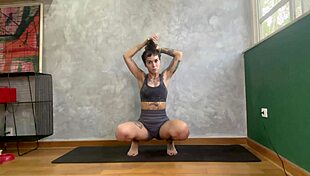 yoga poses to enhance libido part 2 with flexible sensual stretches