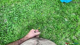 brunette amateur moans during first outdoor masturbation in forest for 2024