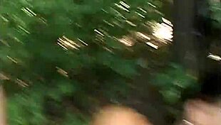 nasty amateurs fuck hardcore outdoors bent over doggystyle in forest beach cumshot facial