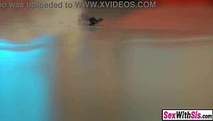 Petite redhead stepsis and tiny 18+ teen 18+ bestie dared to fuck stepbro