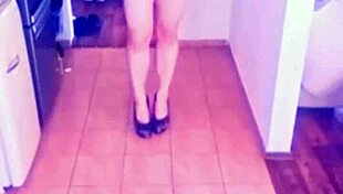 tranny veronica babe trains her ass with toys in roleplay