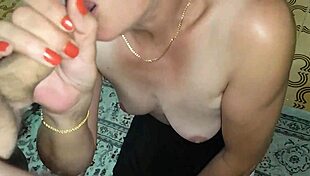 How does amateur milf housewife swallow every cum facial load?