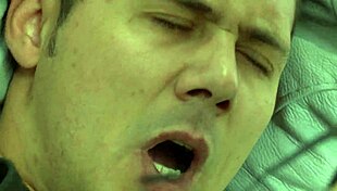 Farrah Fox Gapes for DNA Sample with Deepthroat and Facial Cumshot!