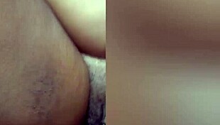 Juicy ebony bbw prostitute's fat ass filled with hot cum gozada
