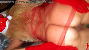 a merry christmas to this horny mature latina's juicy hairy pussy, big ass curves and natural tits up close