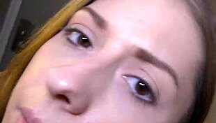 i'm rebecca volpetti and this bbc is stretchin my tight pussy first time bareback ughh