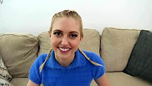 यूफोरिया की क्लो चेरी मेरे विशाल धड़कते लंड पर राइडिंग की तलब